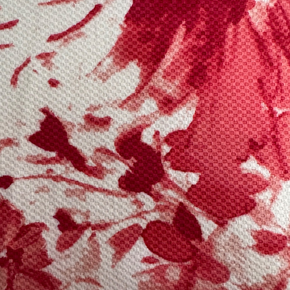 Adrianna Papell Red Floral Dress. - Picture 6 of 14